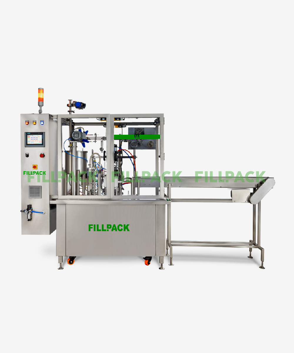Automatic Rotary Type Cup Filling & Sealing Machine