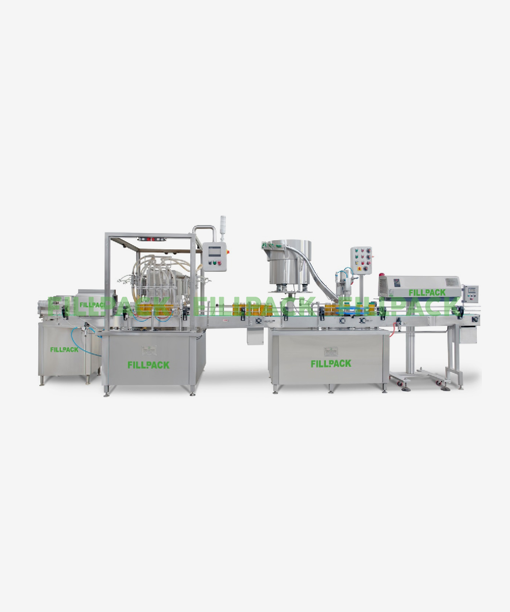 Jar Filling & Induction Sealing Line